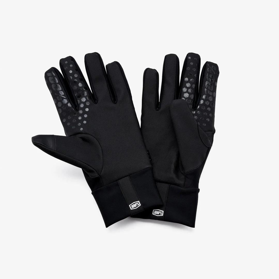 100% Gloves HYDROMATIC BRISKER Glove - Black 4 100% Gloves HYDROMATIC BRISKER Glove - Black