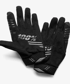 100% R-CORE Gloves Black MTB