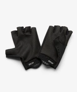 100% SLING Short Finger Gloves Black