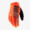100% Europe BRISKER CE Glove Fluo Orange