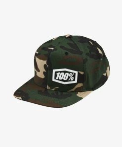 100% Europe MACHINE Snapback Hat - Camo Hats