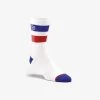 100% FLOW Performance Socks - White