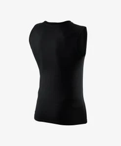 100% Base Layers BASECAMP Sleeveless Base Layer - Black