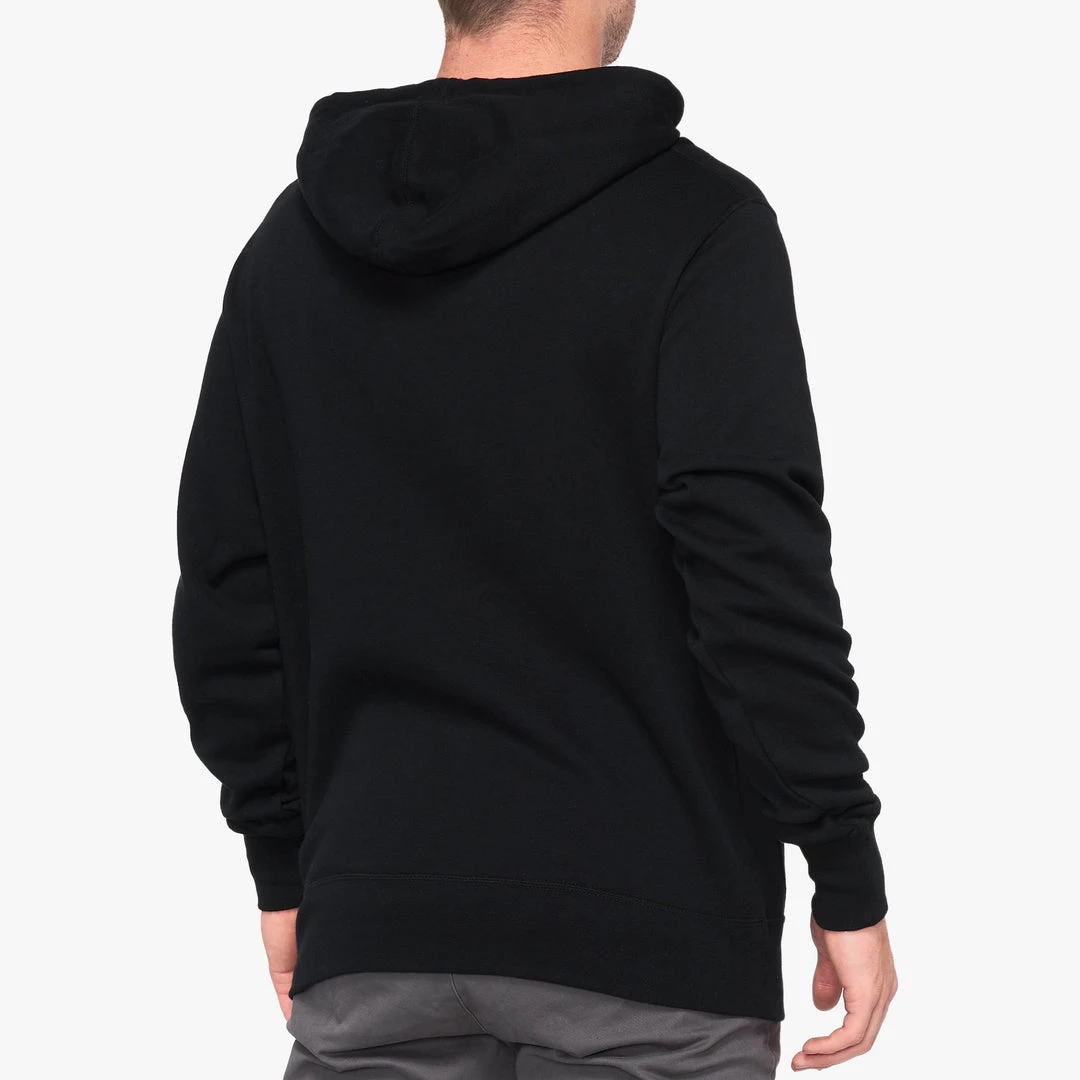 100% ESSENTIAL Hooded Sweatshirt - Black Fleece 4 100% ESSENTIAL Hooded Sweatshirt - Black Fleece