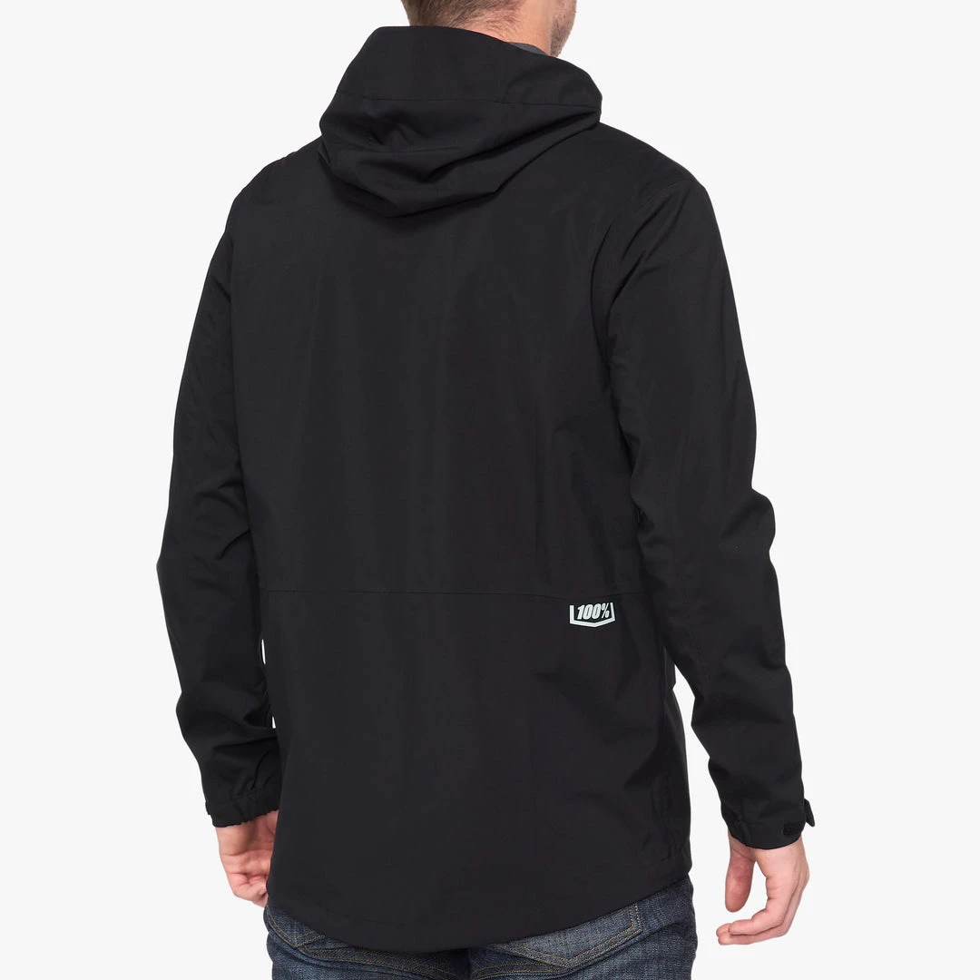 100% Weather Gear HYDROMATIC PARKA Lightweight Waterproof Jacket Black 4 100% Weather Gear HYDROMATIC PARKA Lightweight Waterproof Jacket Black
