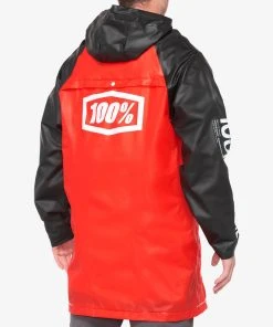 100% TORRENT Mechanic's Raincoat Red/Black