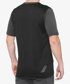 100% Men's Jerseys RIDECAMP Jersey Charcoal/Black