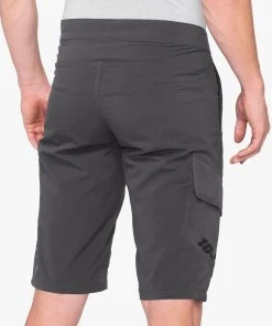100% RIDECAMP Shorts - Charcoal