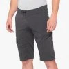 100% RIDECAMP Shorts - Charcoal