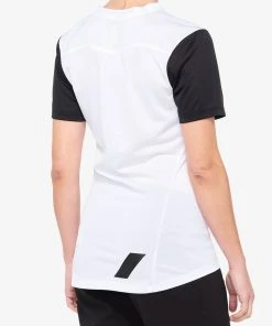 100% RIDECAMP Women's Jersey White/Black
