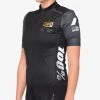 100% EXCEEDA Women's Jersey Black/Charcoal
