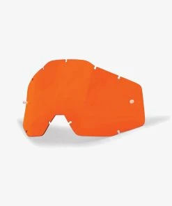100% Europe RACECRAFT/ACCURI/STRATA - Replacement Lens - Orange