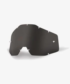 100% Europe RACECRAFT/ACCURI/STRATA - Replacement Lens - Dark Smoke