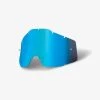 100% Europe ACCURI/STRATA YOUTH - Replacement Lens - Blue Mirror/Smoke