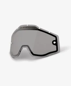 100% Europe RACECRAFT/ACCURI/STRATA - Vented Dual Pane Lens - Smoke