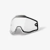 100% Europe RACECRAFT/ACCURI/STRATA - Vented Dual Pane Lens - Clear Goggle Lenses 1 100% Europe RACECRAFT/ACCURI/STRATA - Vented Dual Pane Lens - Clear Goggle Lenses