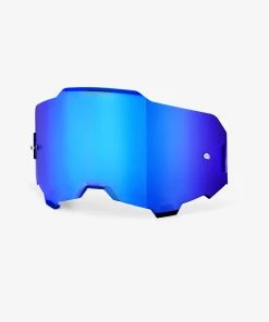 100% Europe Goggle Lenses ARMEGA Replacement Lens HiPER Blue Mirror