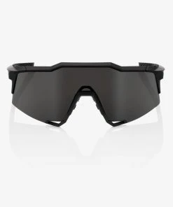 100% Europe Sunglasses SPEEDCRAFT® - Soft Tact Black - Smoke Lens
