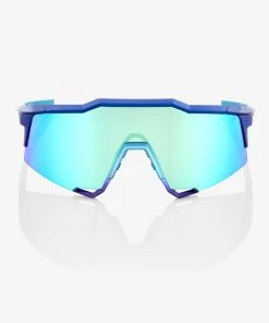 100% Europe SPEEDCRAFT - Matte Metallic Into The Fade - Blue Topaz Multilayer Mirror Lens