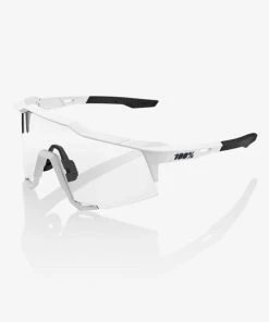 100% Europe SPEEDCRAFT - Soft Tact Off White - HiPER Red Multilayer Mirror Lens - SP22 Sunglasses