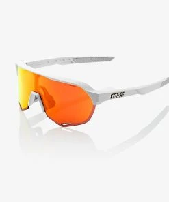 100% Europe S2 - Soft Tact Off White - HiPER Red Multilayer Mirror Lens - SP22