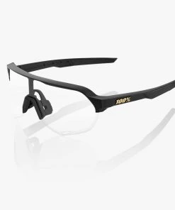 100% Europe Sunglasses S2 - Matte Black - Soft Gold Mirror Lens 9 100% Europe Sunglasses S2 - Matte Black - Soft Gold Mirror Lens