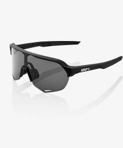 100% Europe S2 - Soft Tact Black - Smoke Lens Sunglasses