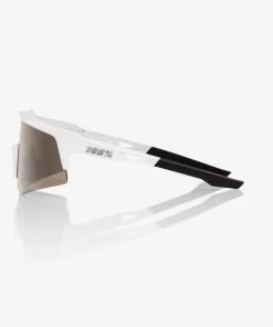 100% Europe Speedcraft XS - Matte White - HiPER Silver Mirror Lens Sunglasses 8 100% Europe Speedcraft XS - Matte White - HiPER Silver Mirror Lens Sunglasses