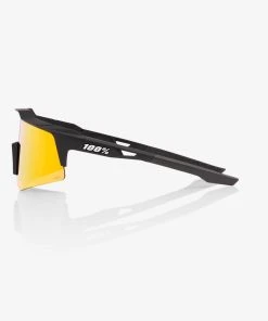 100% Europe SPEEDCRAFT® XS - Soft Tact Black - HiPER® Red Multilayer Mirror Lens - SP22 Sunglasses