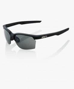 100% Europe SPORTCOUPE - Soft Tact Black - Smoke Lens Sunglasses