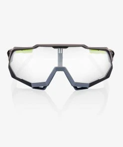 100% Europe Sunglasses SPEEDTRAP¨ - Soft Tact Cool Grey - Photochromic Lens