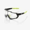 100% Europe Sunglasses SPEEDTRAP¨ - Soft Tact Cool Grey - Photochromic Lens