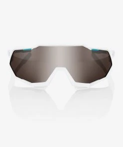 100% Europe Sunglasses SPEEDTRAP® - BORA Hans Grohe Team White - HiPER® Silver Mirror Lens