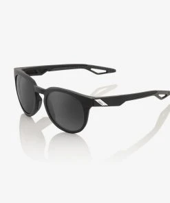 100% Europe CAMPO - Soft Tact Black - Grey PeakPolar Lens Sunglasses