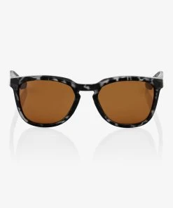 100% Europe Sunglasses HUDSON - Matte Black Havana - Bronze Lens 6 100% Europe Sunglasses HUDSON - Matte Black Havana - Bronze Lens