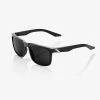 100% Europe BLAKE - Polished Black - Grey PEAKPOLAR Lens - SP22 Sunglasses