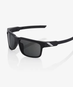 100% Europe TYPE-S - Soft Tact Black - Smoke Sunglasses