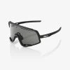 100% Europe Sunglasses GLENDALE - Soft Tact Black - Smoke Lens - SP21