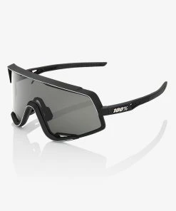 100% Europe Sunglasses GLENDALE - Soft Tact Black - Smoke Lens - SP21