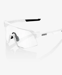 100% Europe S3 - Matte White - HiPER Silver Mirror Lens