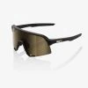 100% Europe S3 - Soft Tact Black - Soft Gold Mirror Lens Sunglasses 1 100% Europe S3 - Soft Tact Black - Soft Gold Mirror Lens Sunglasses