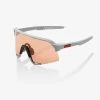 100% Europe S3 - Soft Tact Stone Grey - HiPER Coral Lens - SP21 Sunglasses