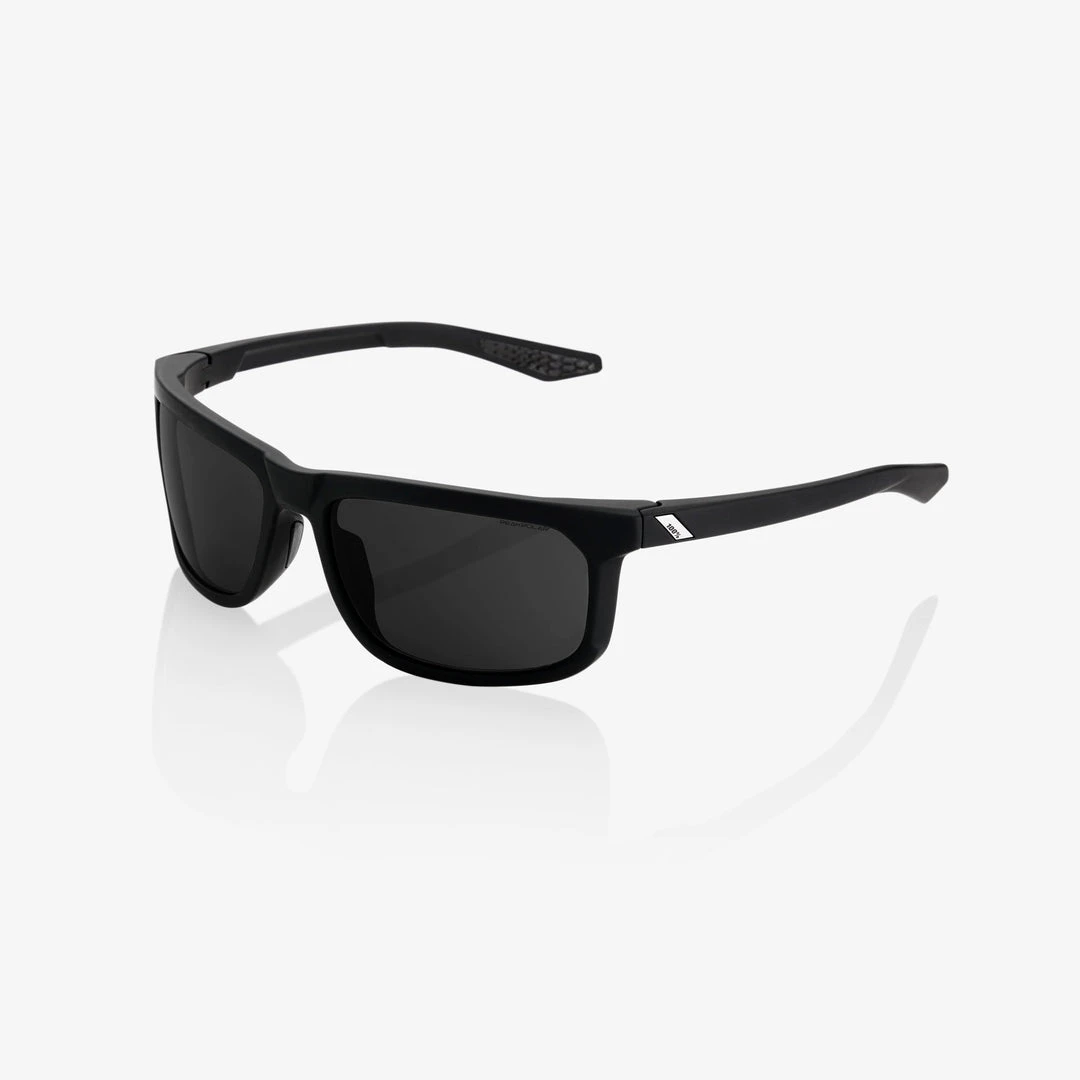 100% Sunglasses HAKAN - Soft Tact Black - Grey PEAKPOLAR Lens 3 100% Sunglasses HAKAN - Soft Tact Black - Grey PEAKPOLAR Lens