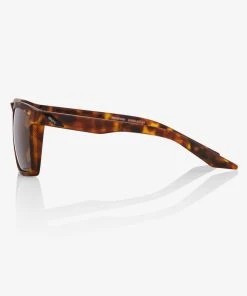 100% Europe Sunglasses RENSHAW - Soft Tact Havana - Bronze PEAKPOLAR Lens