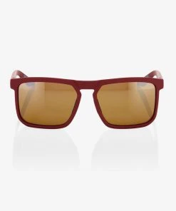 100% Europe RENSHAW - Soft Tact Crimson - Bronze Lens - SP22