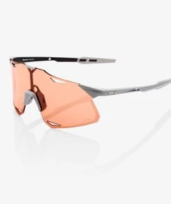 100% Europe Sunglasses HYPERCRAFT® - Matte Stone Grey - HiPER® Coral Lens