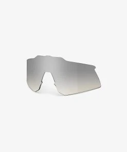 100% Europe SPEEDCRAFT XS Replacement Lens Low Light Yellow Silver Mirror Sunglasses