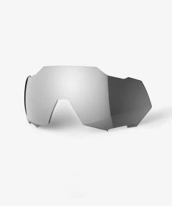 100% Europe SPEEDTRAP Replacement Lens - HiPER Silver Mirror