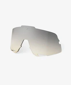 100% Europe GLENDALE Replacement Lens - Low-light Yellow Silver Mirror Sunglasses