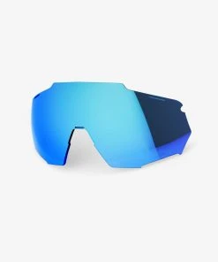 100% Europe RACETRAP Replacement Lens - HiPER Blue Multilayer Mirror Sunglasses